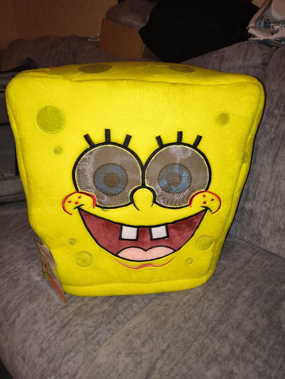 SpongeBob SquarePants Plush Face Cube - NWT Halloween